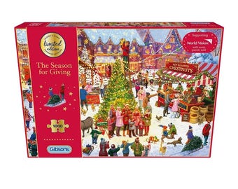 The Season for Giving Limited Edition 1000 Piece Jigsaw Puzzle