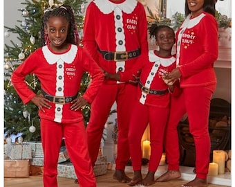 Family Christmas Pyjamas - Santa Dress-up