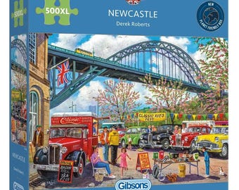 Newcastle 500 Extra Large Piece Jigsaw puzzle