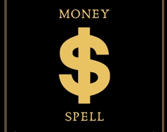 Money Spell - Instant Digital Download - Prosperity - Abundance - BOS - Book of Shadows - Grimoire Pages -