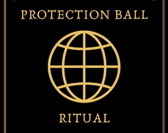 Protection Ball Ritual - Instant Digital Download PDF - Protection Spell - Grimoire - Book of Shadows - Safety - Home Protection -