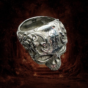 Poderoso amuleto oculto de 49 llamas - Anillo del Rito del Olvido - Magia oscura, manifestación ritual y control del destino -