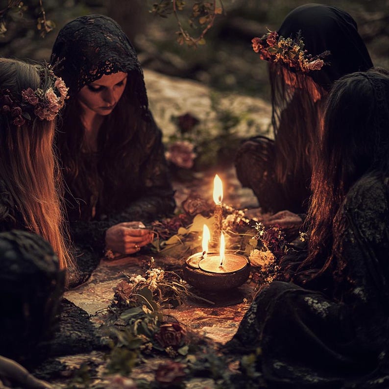 Wealth Invocation Ritual: Prosperity Spell Grimoire Page (digital ...
