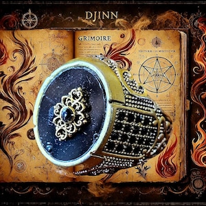 RESERVED FOR A.M - Djinn of the Secret Vault — The Bound Ring of Forbidden Wealth
