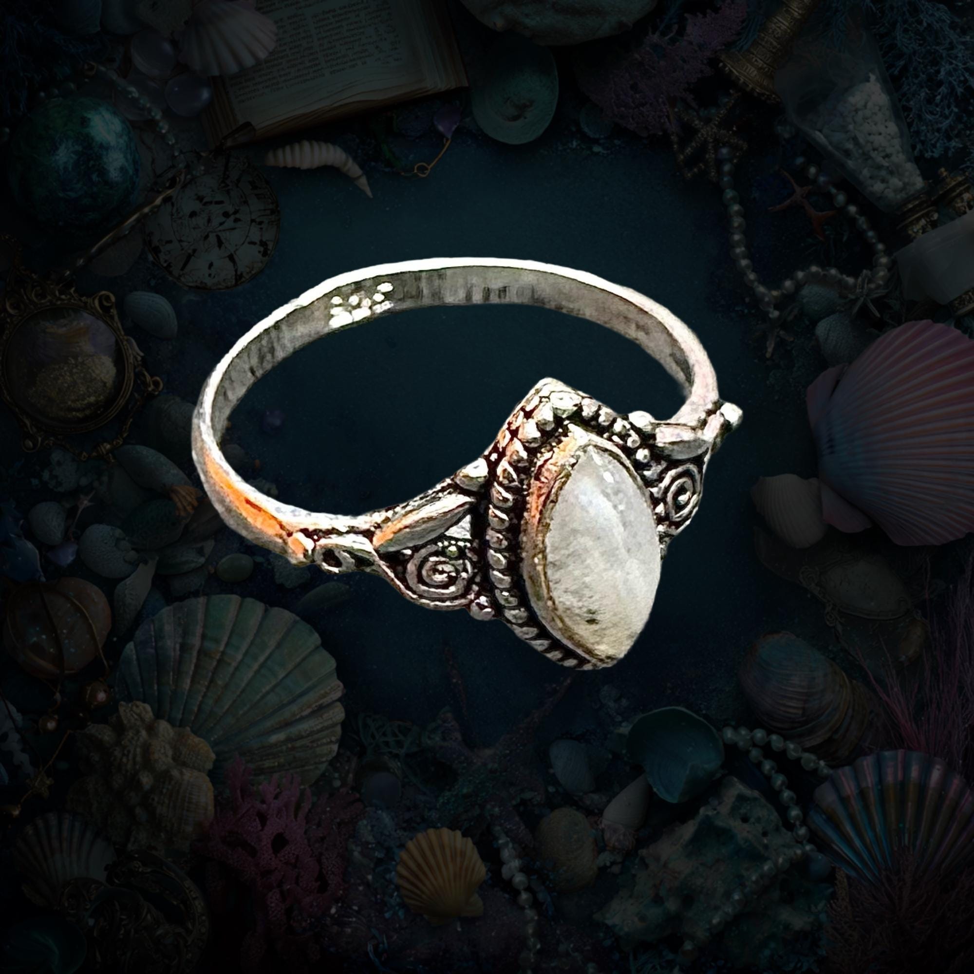 Merlin Magic Rings Items Mermaid Magick Ring - HEALING - Ring of Imogen - Mermaids of Moher ...