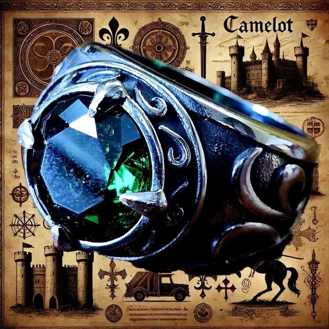 Great Signet Ring of Merlinus Ambrosius- Discover the GRIMOIRE of ...