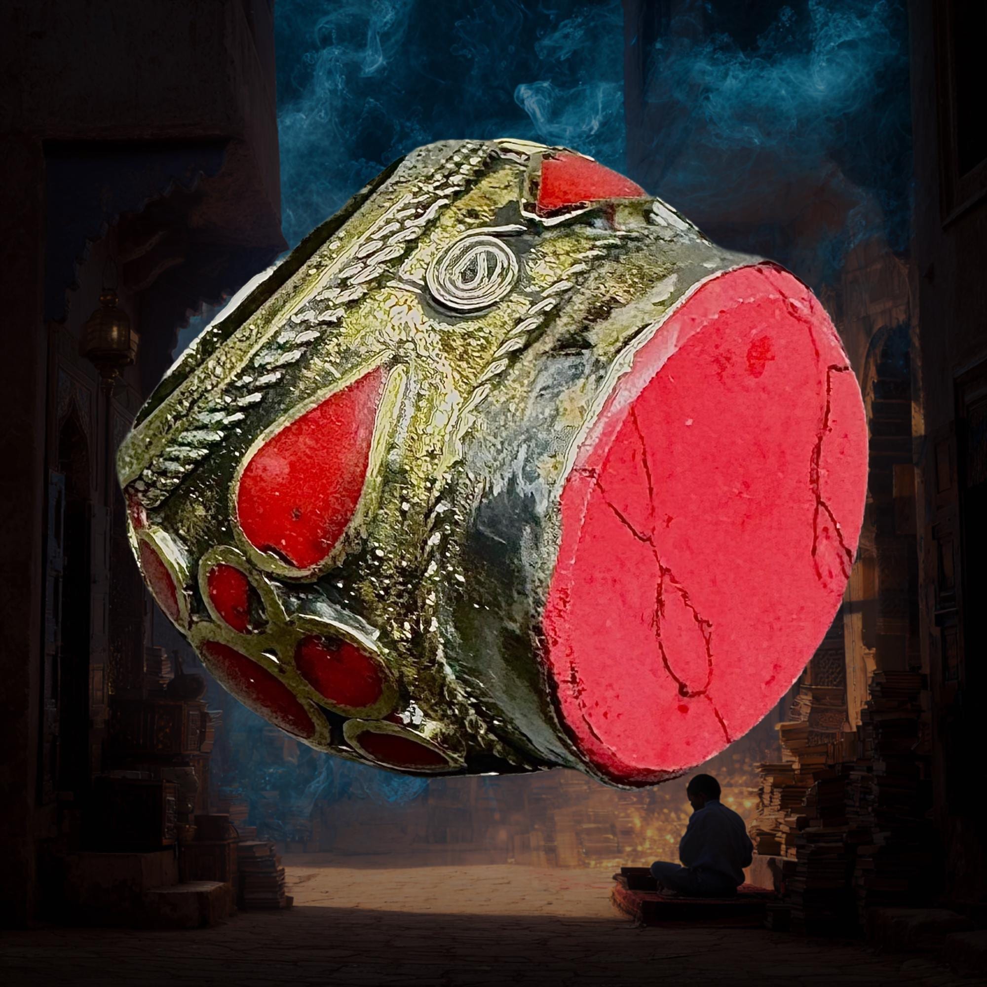 Powerful Ring of the Djinn King Maymun