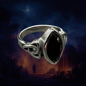 Ifrit Djinn Ring for Power, Manifestation & Protection – Molten Fire Spirit of Dominion - Occult - Magick