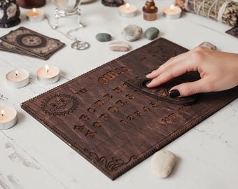 Ouija Board, Vintage Occult Spirit Game for Halloween Gatherings