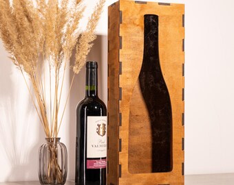 Expositor de corchos de vino, soporte de madera para corchos de vino, caja expositora de corchos de vino, conservador de corchos, regalo para amantes del vino, regalo de vino para parejas, decoración rústica de cocina