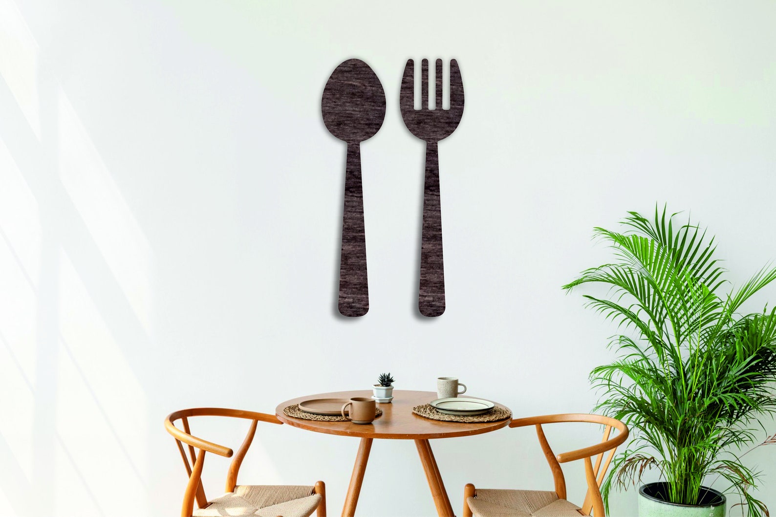 Fork and Spoon Wall Decorfork and Spoon Wall Artfork and Etsy