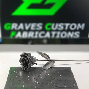 DIY Metal Rose Kit, flower, weld, epoxy, Valentine&#39;s gift