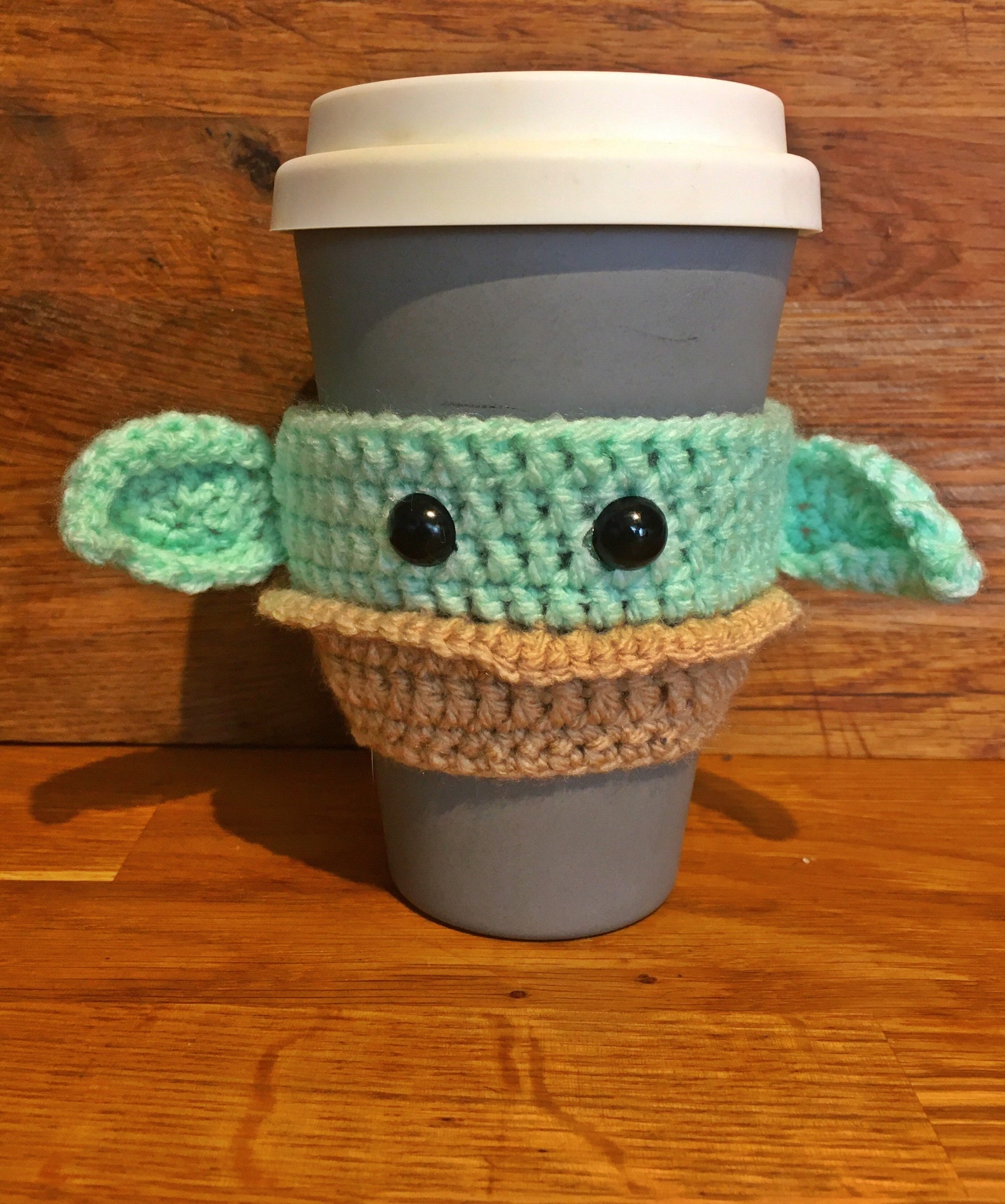 Baby Yoda the child coffee cup cozy Star Wars the Etsy