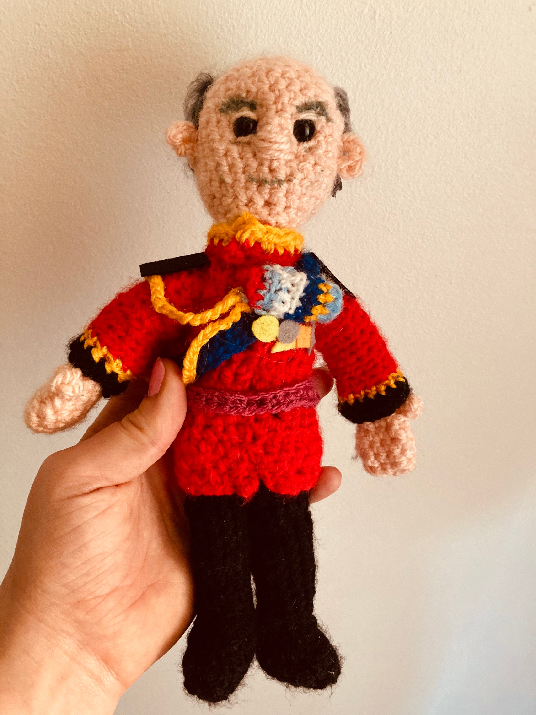 Prince Philip Figure Duke of Edinburgh Tribute Doll Prince Etsy UK