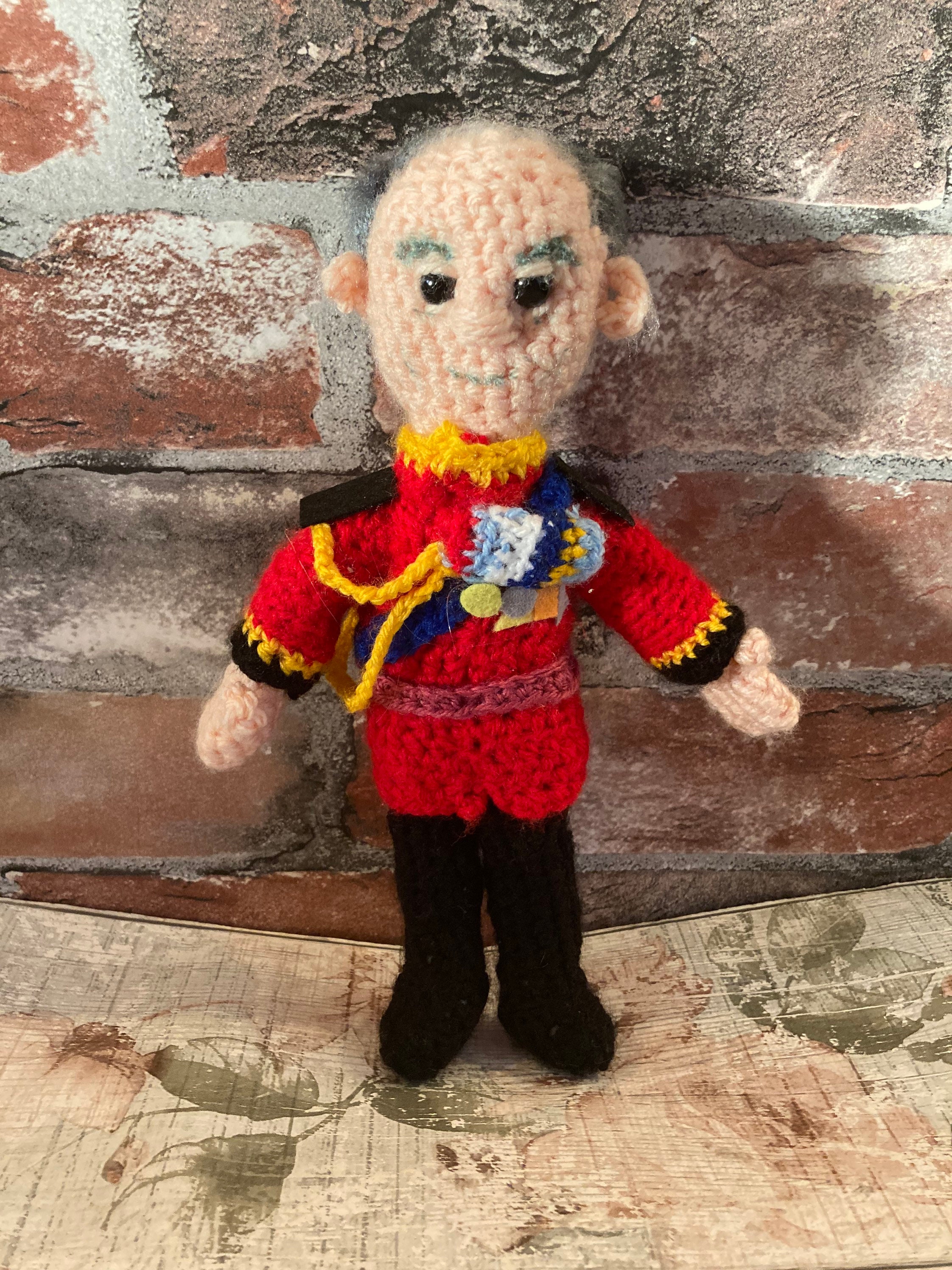 Prince Philip Figure Duke of Edinburgh Tribute Doll Prince Etsy UK