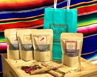 Mexican Hot chocolate sampler | Vegan Hot Chocolate | Hot cocoa | Dairy free chocolate | Dark chocolate | gift for mom