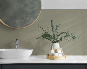 Color Light Green Tile Stickers, Green Self Adhesive Tiles, Tile Stickers, Texture PVC Wall Tiles, Wall Tile Stickers