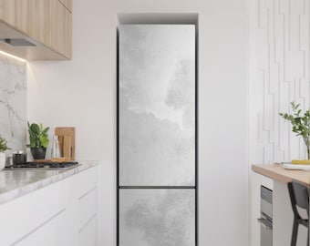 Abstract Texture Pattern Fridge Magnetic Decal, Gray Aesthetic Fridge Magnet, Gift Idea, Freezer Decor