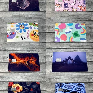 Debit Card Cover | Vinyl Debit Card Sticker | Vinyl Sticker | Credit Card Sticker | Stickers | Card Cover | Debit Card Skin Cover