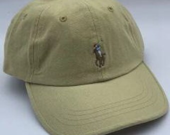 polo hat with leather strap
