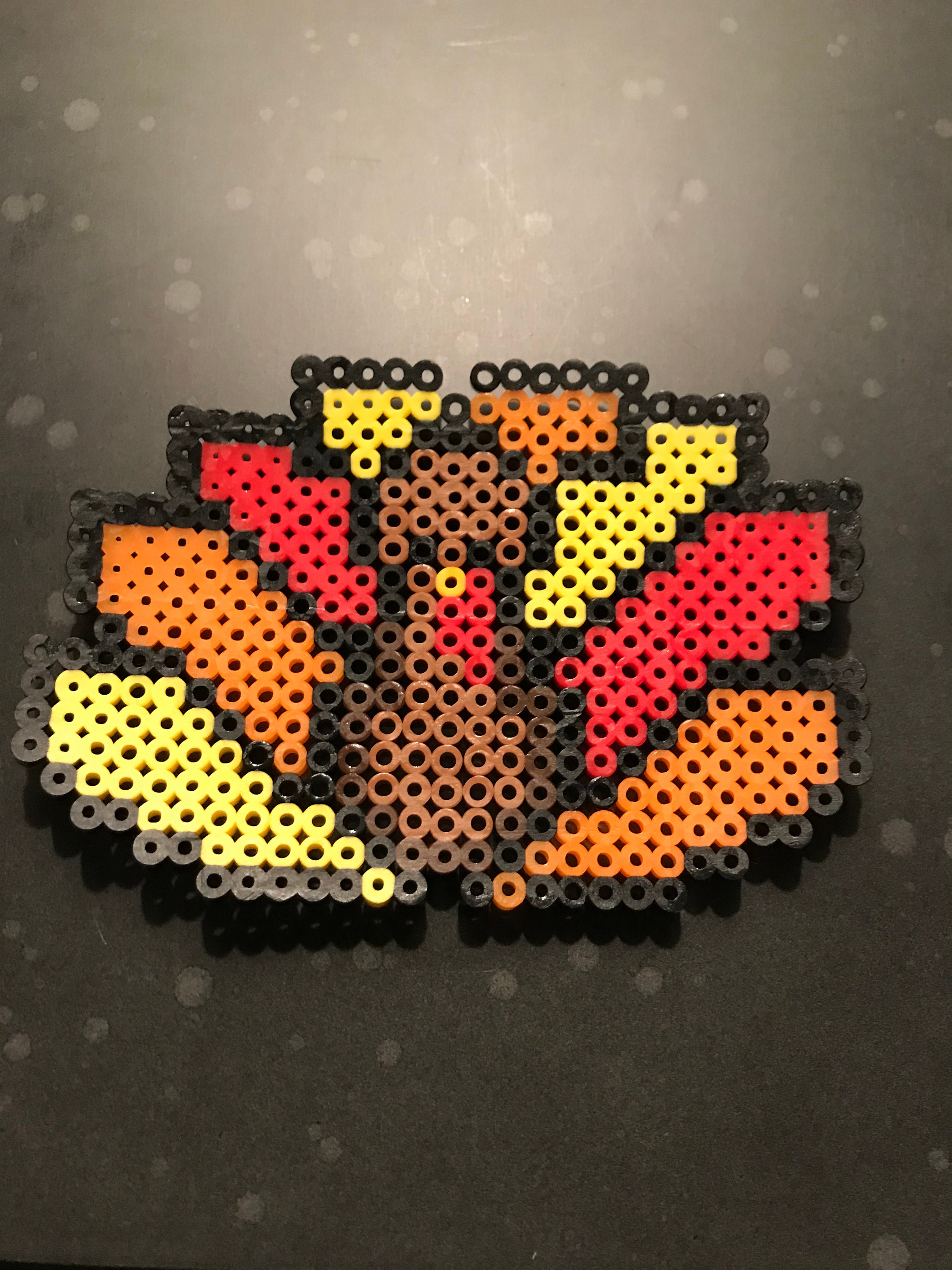Tom Turkey Perler Bead Creation Etsy