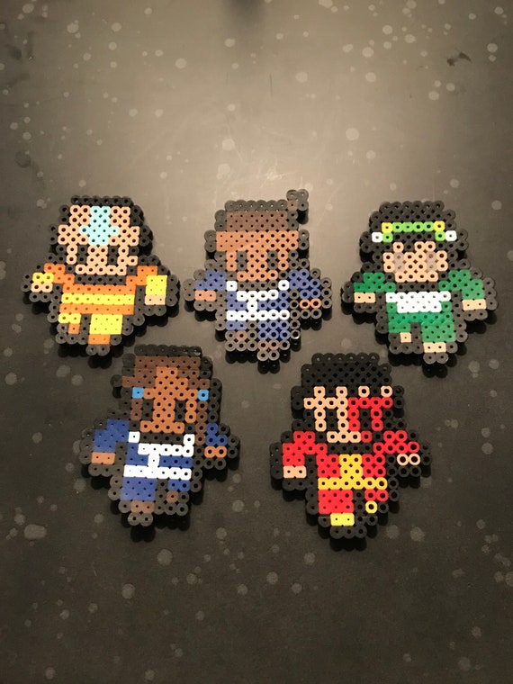 Team Avatar Perler Beads Set