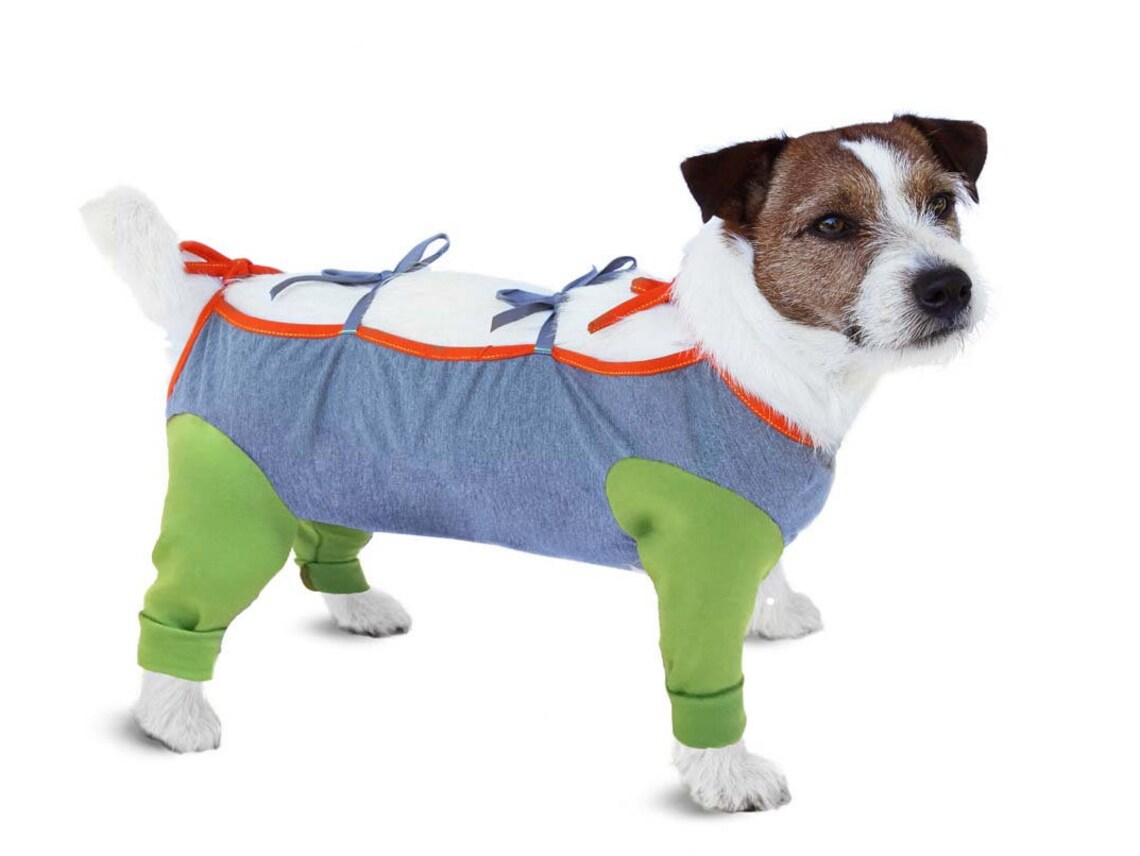 Cotton Recovery suit for dog long and short sleeve Pet Etsy