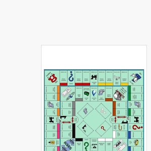 17 Printable Board Game Templates – DIY Family Game Night & Party Games | PDF Instant Download