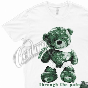 SMILE T Shirt to Match 1 Retro Gorge Green High Metallic Silver White Pine George