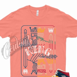 KING Shirt for J1 1 Mid Magic Ember Fire Red Taxi French Blue Multi Color Green