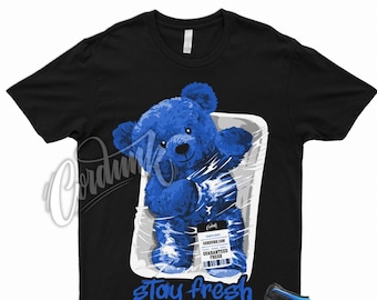 Royal Blue Black White 1 Mid T Shirt Match STAY