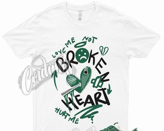 BROKEN T Shirt for Dunk Low SE Lottery Pack Malachite Green Pine Stadium Lucky 1