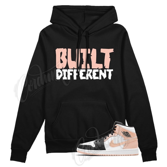 BUILT Hoodie for Air J1 Crimson Tint Pink Arctic Orange Dunk