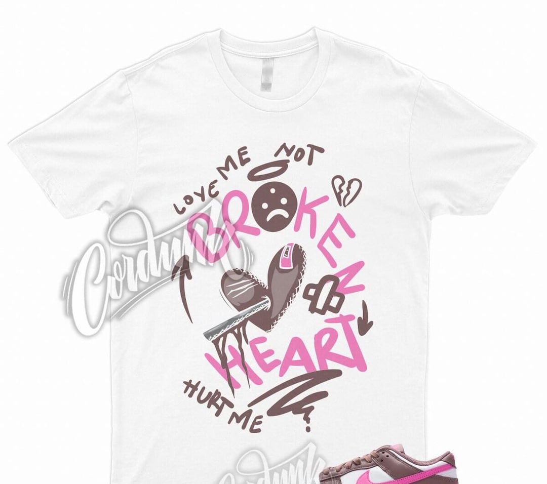 Dunk Smokey Mauve Playful Pink White Brown Low T Shirt Match