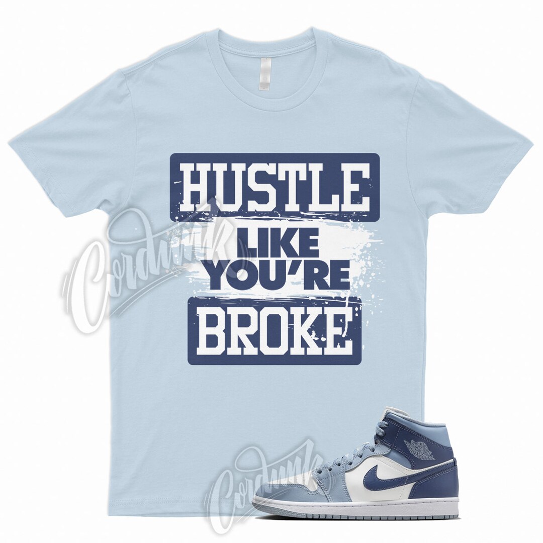 diffused blue 6s shirt