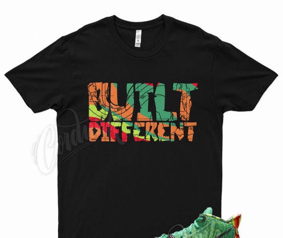 Black BUILT T Shirt for Kyrie Ky-d Weatherman Stadium Green