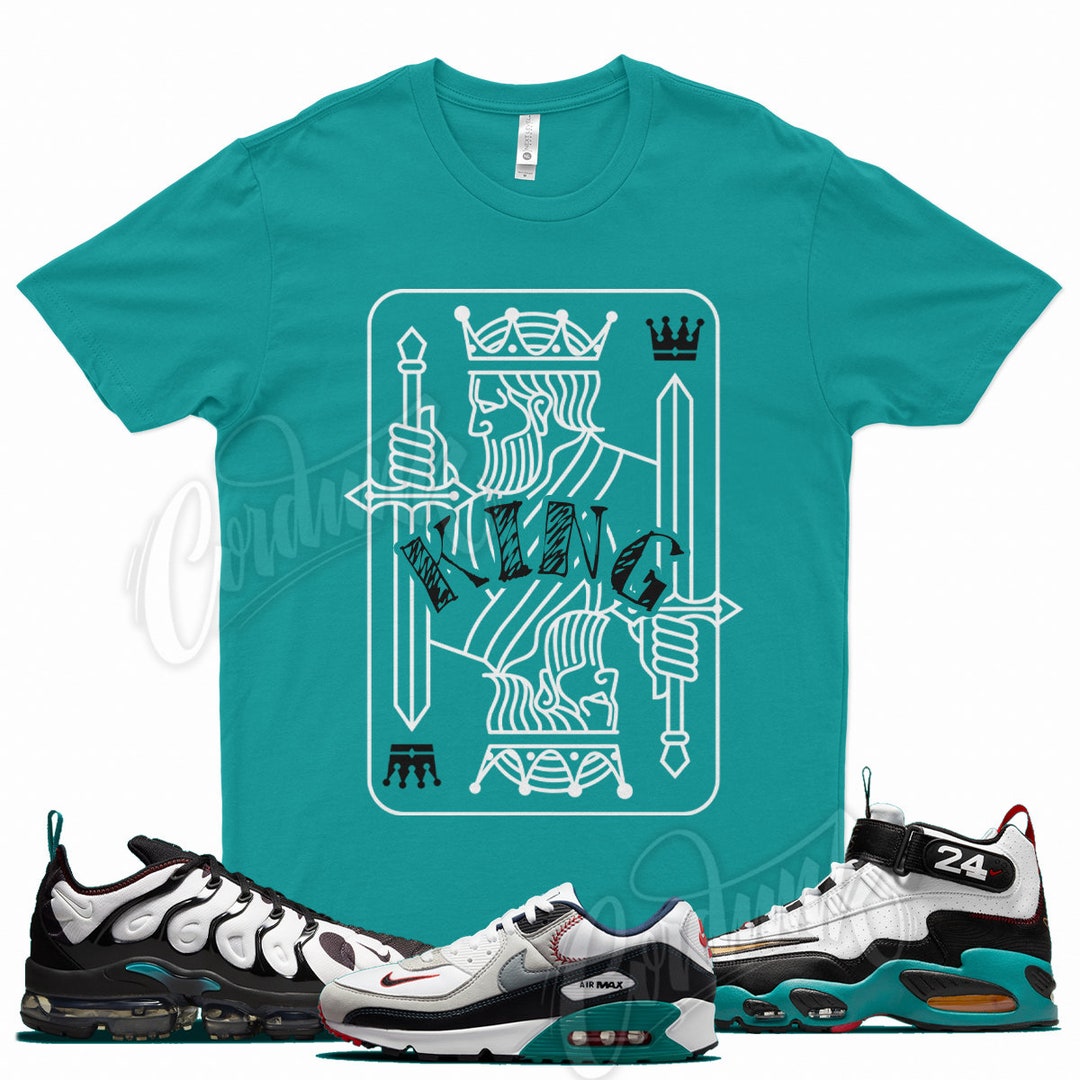 Teal KING T Shirt for Nike Air Max 