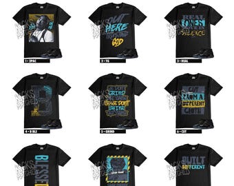 11 Gamma Black Blue Varsity Maize 2025 T Shirt Kicks Matched