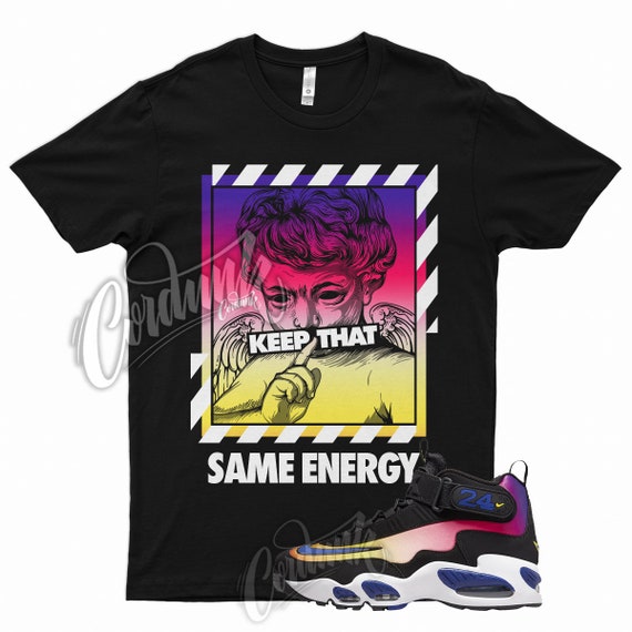 New ENERGY T Shirt Air Griffey Max Los Purple Pink Blue Angeles Sunset 24