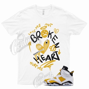Yellow Ochre 6 Black White T Shirt to Match BROKEN