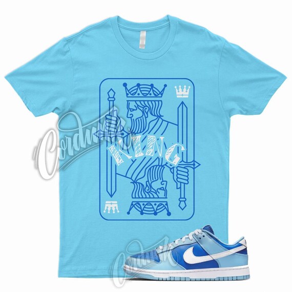 argon blue dunks shirt