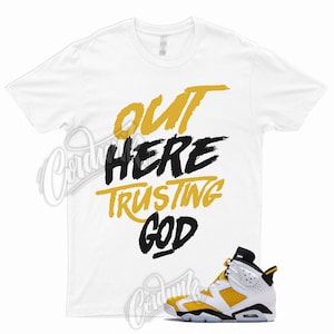 Yellow Ochre 6 Black White T Shirt to Match TG