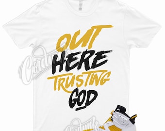 Yellow Ochre 6 Black White T Shirt to Match TG