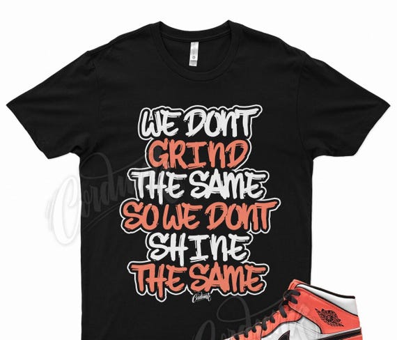 turf orange jordan 1 shirt