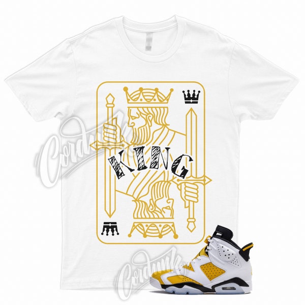 Yellow Ochre 6 Black White T Shirt to Match KING