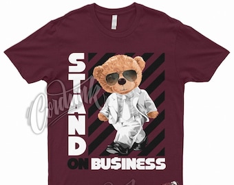 Dunk Dark Team Red Black Low Summit White T Shirt Match STAND