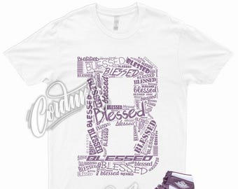 Mauve 1 Sky J High OG White T Shirt Match BLS