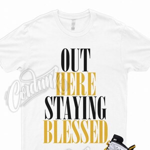 Yellow Ochre 6 Black White T Shirt to Match STAYBLS