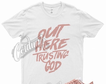 Camiseta TG para mujer Dunk Low Rose Whisper Foamposite Gold 1 Mid High