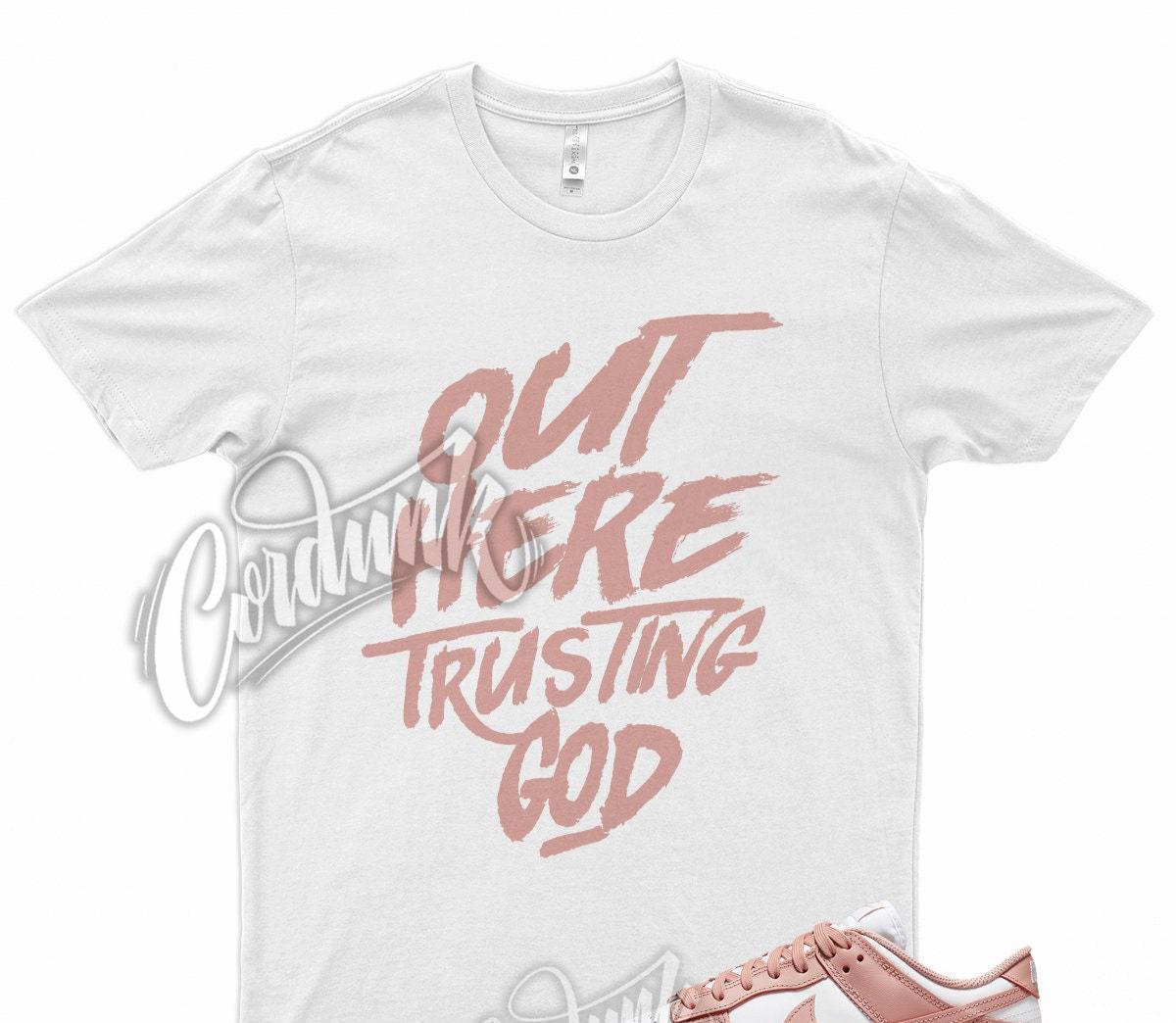 nike rose gold t shirt